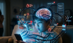 Giải mã ma trận gây nghiện Tại sao con không thể rời mắt khỏi màn hình dù bị mắng