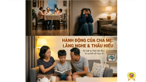 Lắng nghe và thấu hiểu con cái