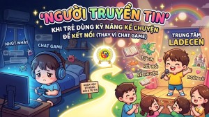 Ladecen Trẻ tự tin kết nối với bạn bè, không còn nhút nhát giống như trước