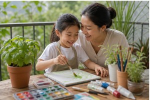 Cha me va con cung trao doi ve chu de: Cách tạo động lực để con vận động và giao tiếp nhiều hơn