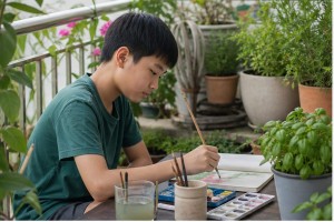 Cha me va con cung trao doi ve chu de: Con chơi game nhiều hay đã thực sự lệ thuộc game?