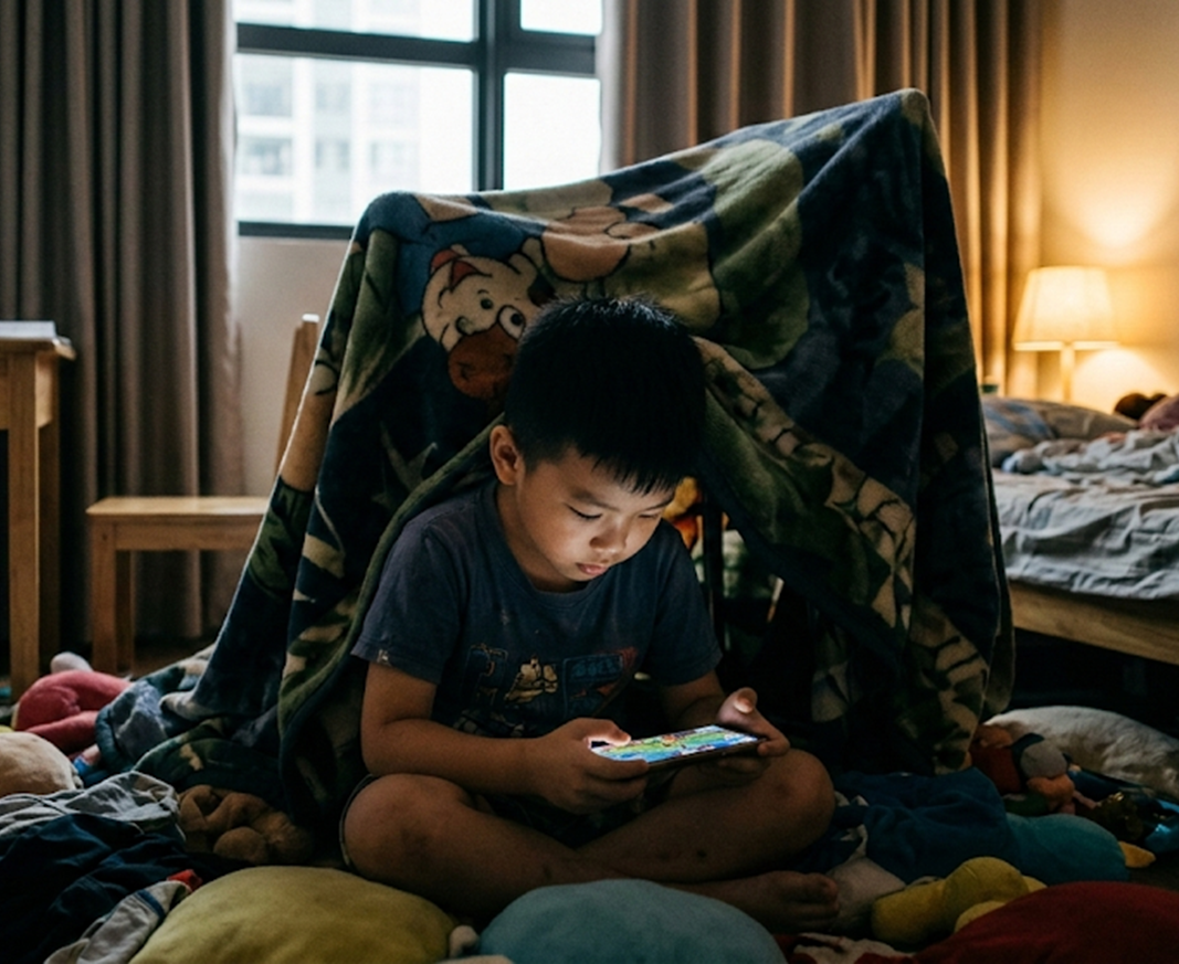 Trốn vào thế giới ảo: Nỗi cô đơn của trẻ em thời đại số