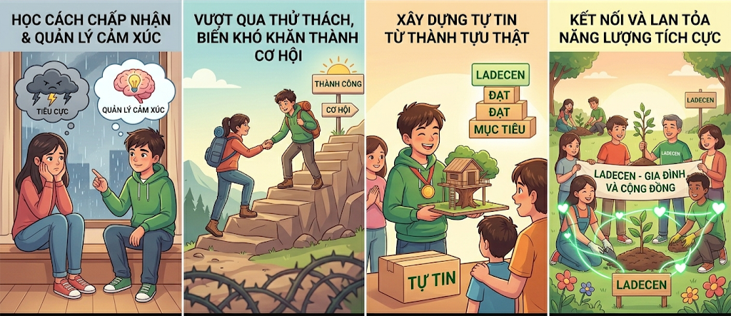 Thấu hiểu cảm xúc của bản thân. Mọi vấn đề đều được giải quyết khi trẻ tự tin hơn