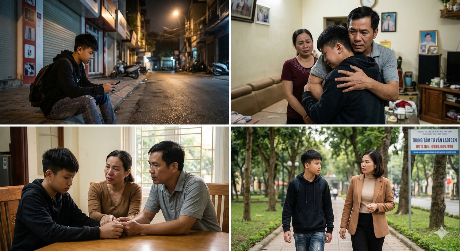 Trẻ bỏ nhà đi – cha mẹ cần làm gì và đừng làm gì