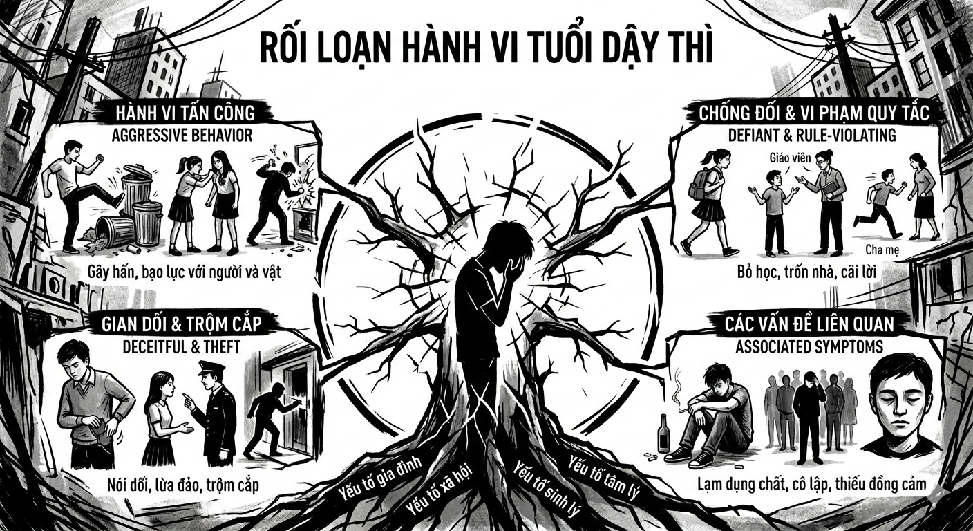 Rối loạn hành vi ở tuổi dậy thì: Dấu hiệu và cách can thiệp sớm