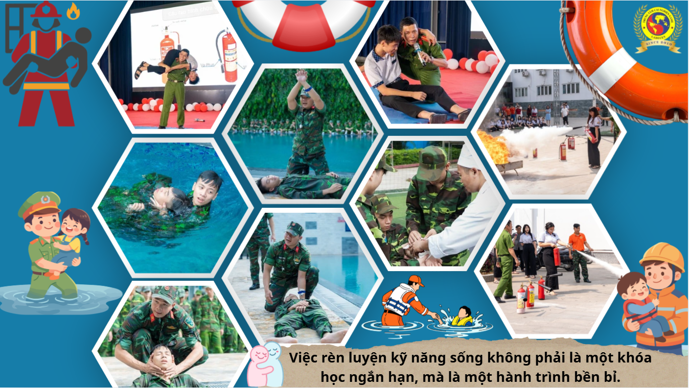 Hãy giúp con trở thành người hùng thực sự thông qua việc rèn luyện những kỹ năng thiết yếu