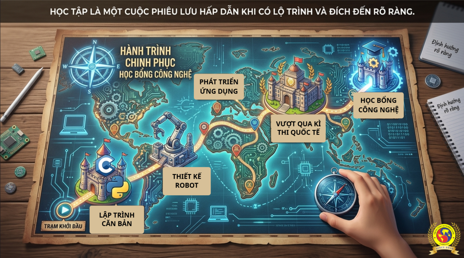 Học tập là một cuộc phiêu lưu hấp dẫn