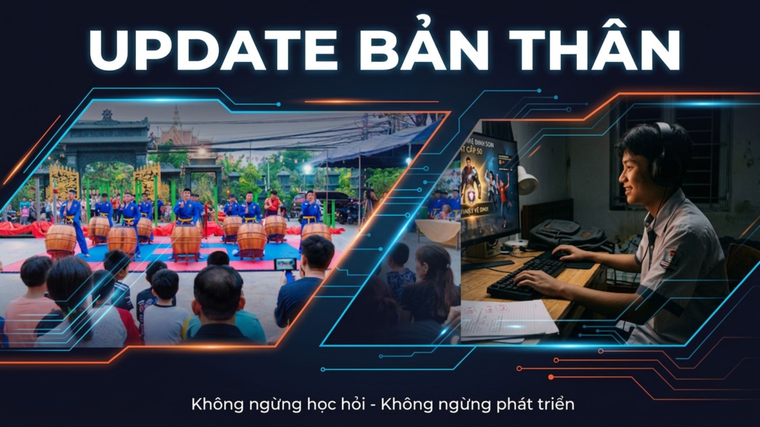 update bản thân từ những hoạt động nhỏ thường ngày