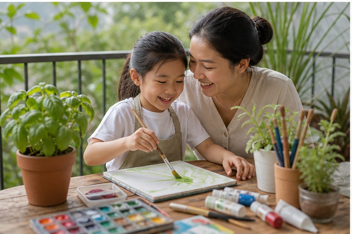 Cha me va con cung trao doi ve chu de: Cách tạo động lực để con vận động và giao tiếp nhiều hơn