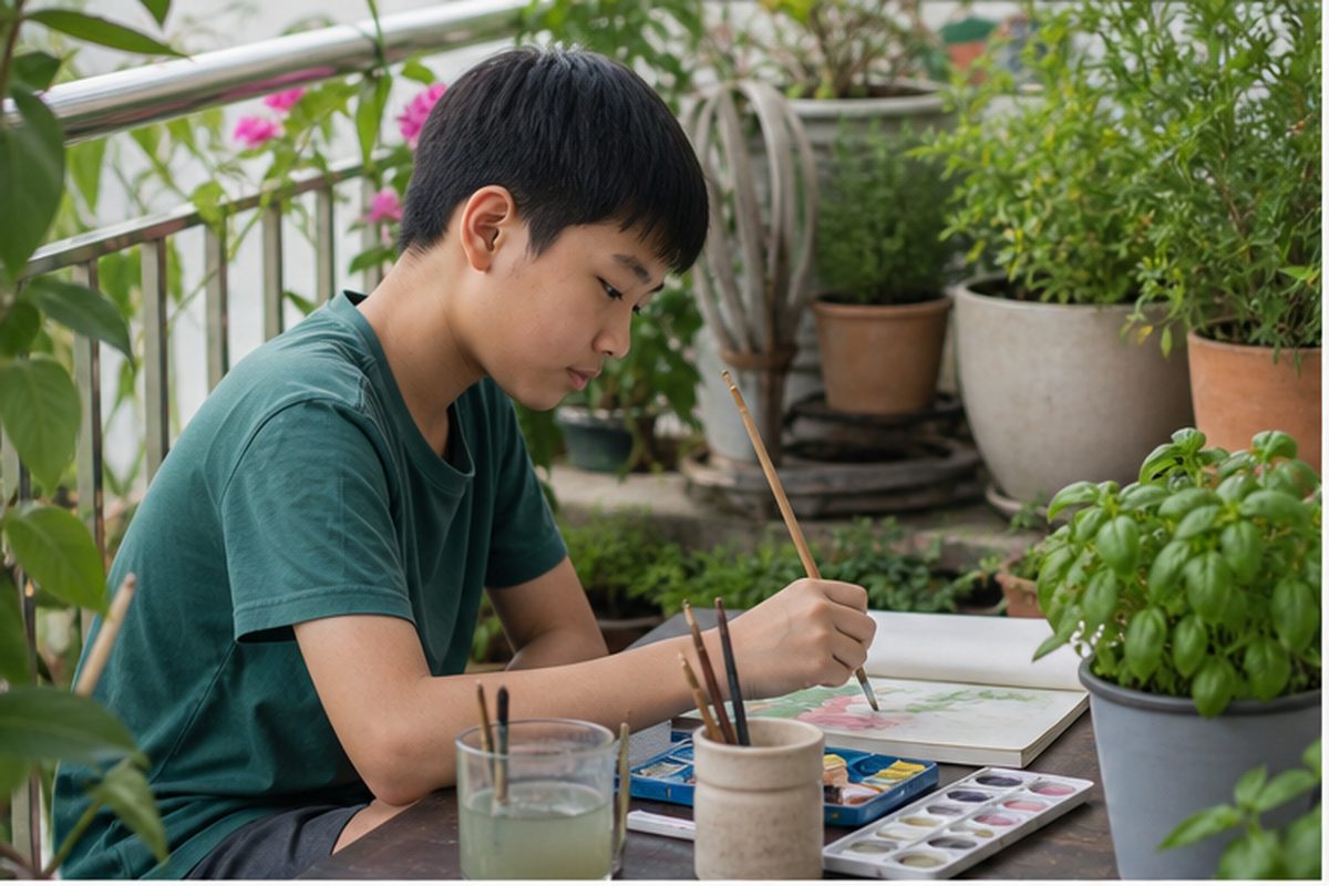 Cha me va con cung trao doi ve chu de: Con chơi game nhiều hay đã thực sự lệ thuộc game?